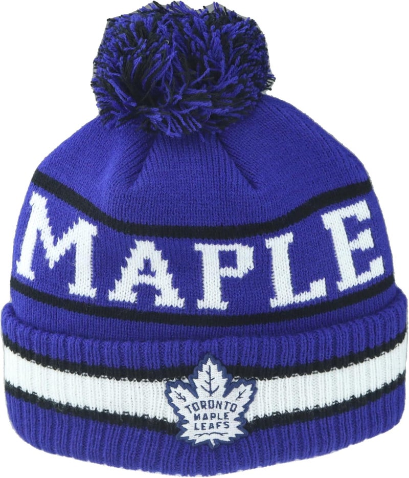 ZHATS NHL Unisex-Adult NHL Officially Licensed Beanie Pom Freestyle - Image 1